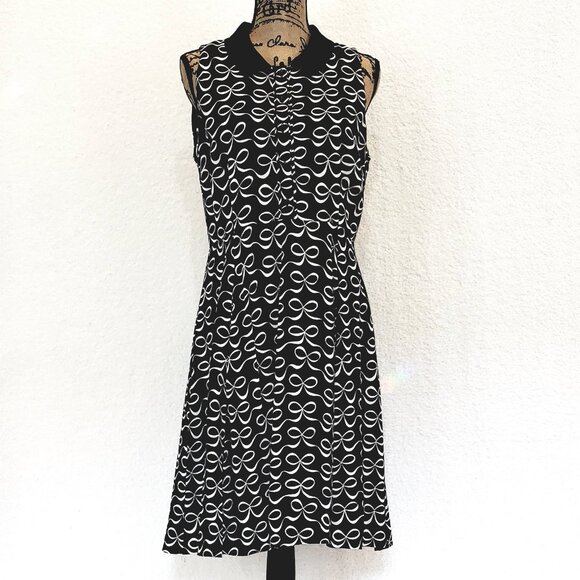 Kate Spade New York Bow Print Mackenna Dress - Picture 2 of 11